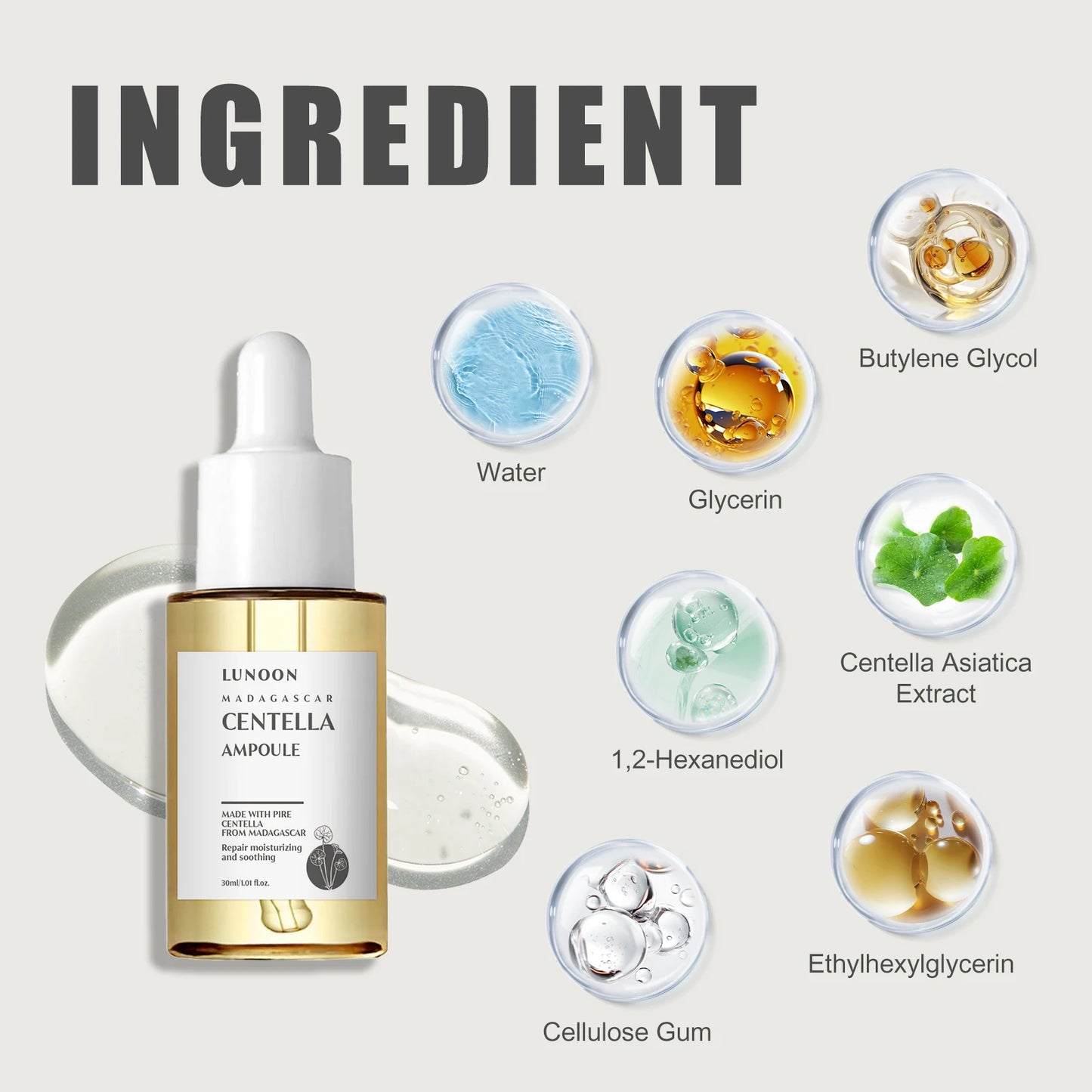 7 Seconds Repair Damaged Facial Barrier Serum Centella Asiatica