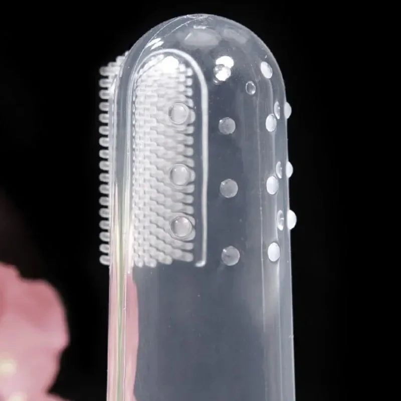 Soft pet finger toothbrush Teddy dog toothbrush tartar dental care dog