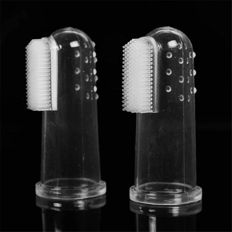 Soft pet finger toothbrush Teddy dog toothbrush tartar dental care dog