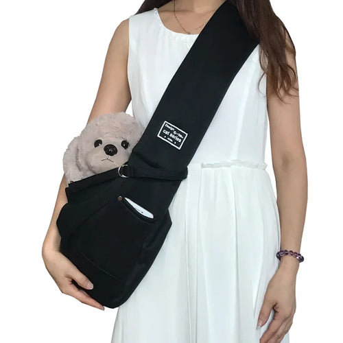 Comfortable Pet Crossbody Shoulder Bag Outdoor Travel Portable Cat