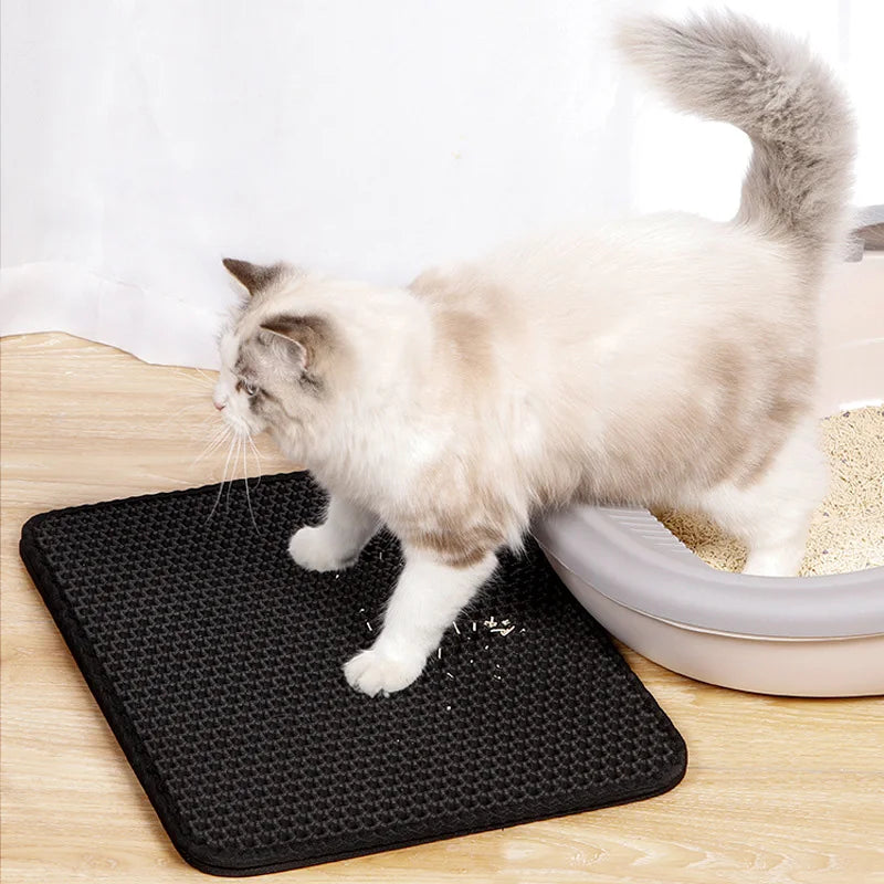Pet Litter Mat Waterproof Double Layer Pet Litter Mat Non Slip Mat