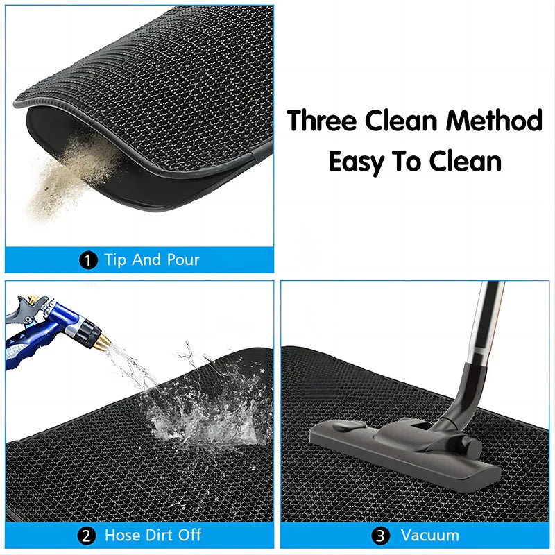 Pet Litter Mat Waterproof Double Layer Pet Litter Mat Non Slip Mat