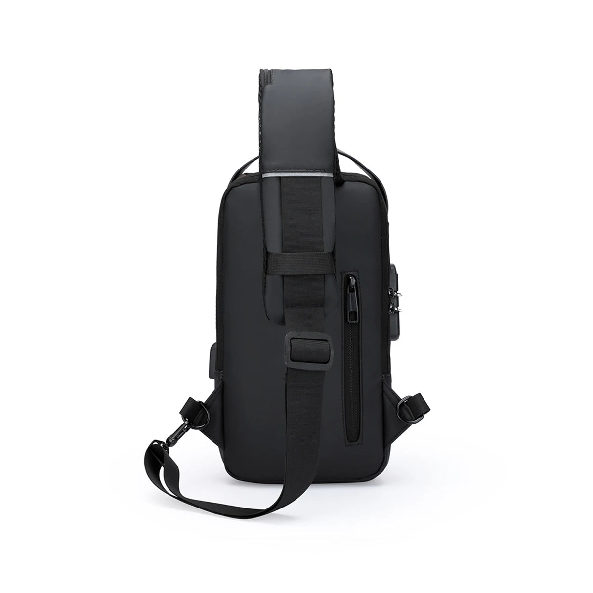 New Brand Designer Men Crossbody Bag PU Leather Classic Anti-Theft