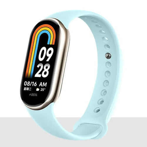 Silicone Strap For Xiaomi Mi band 8-8 NFC Sport Belt Replacement
