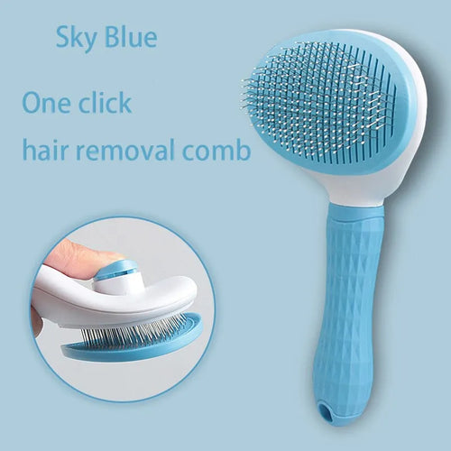 Pet Dog Hair Brush Cat Comb Pet Hair Remover Brush for Dogs Cats Puppy