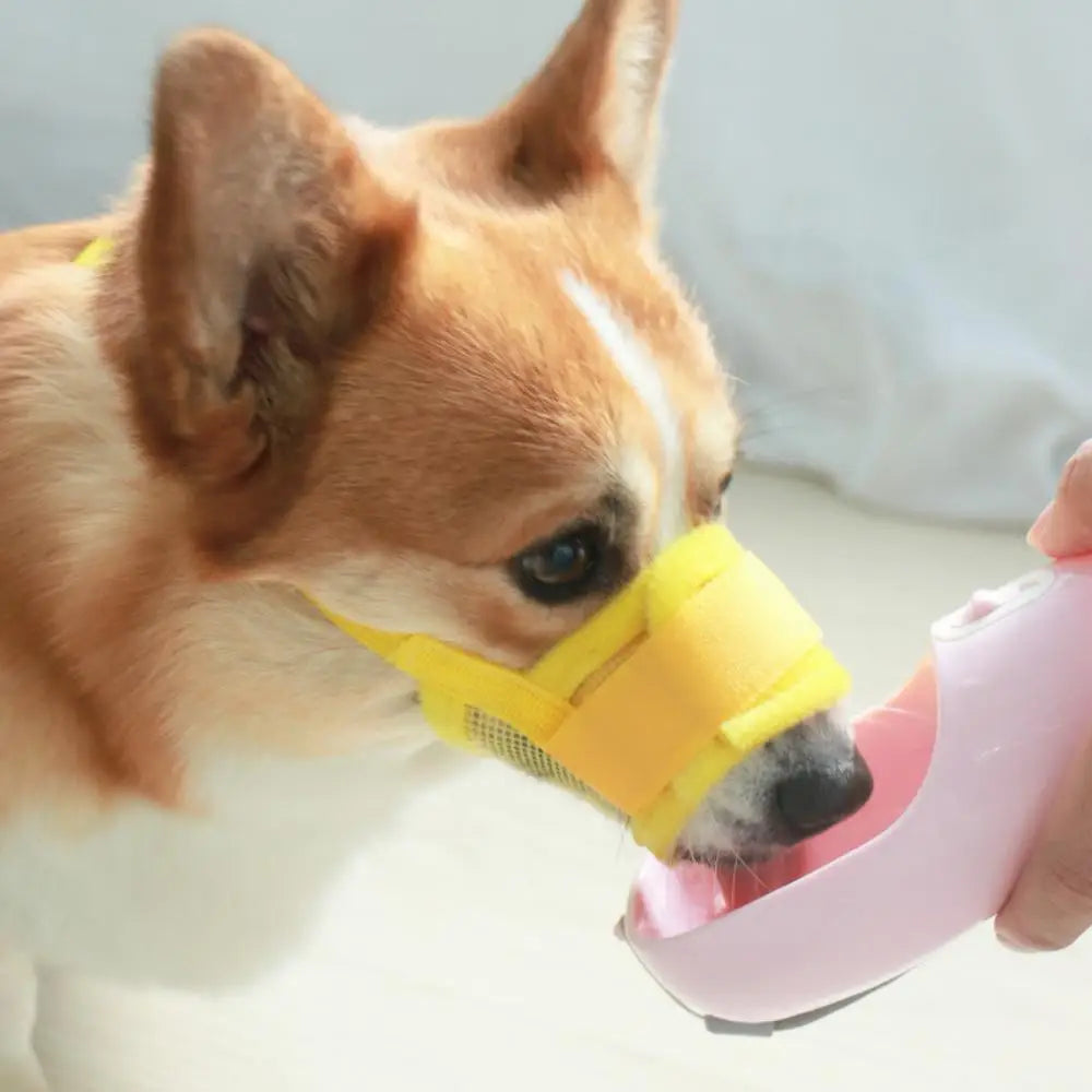 Anti Barking Dog Muzzle for Dogs Adjustable Mesh Breathable Pet Mouth