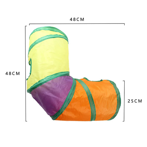 Cat Tunnel Pet Supplies Cat S T Pass Play Tunnel Foldable Cat Tunnel
