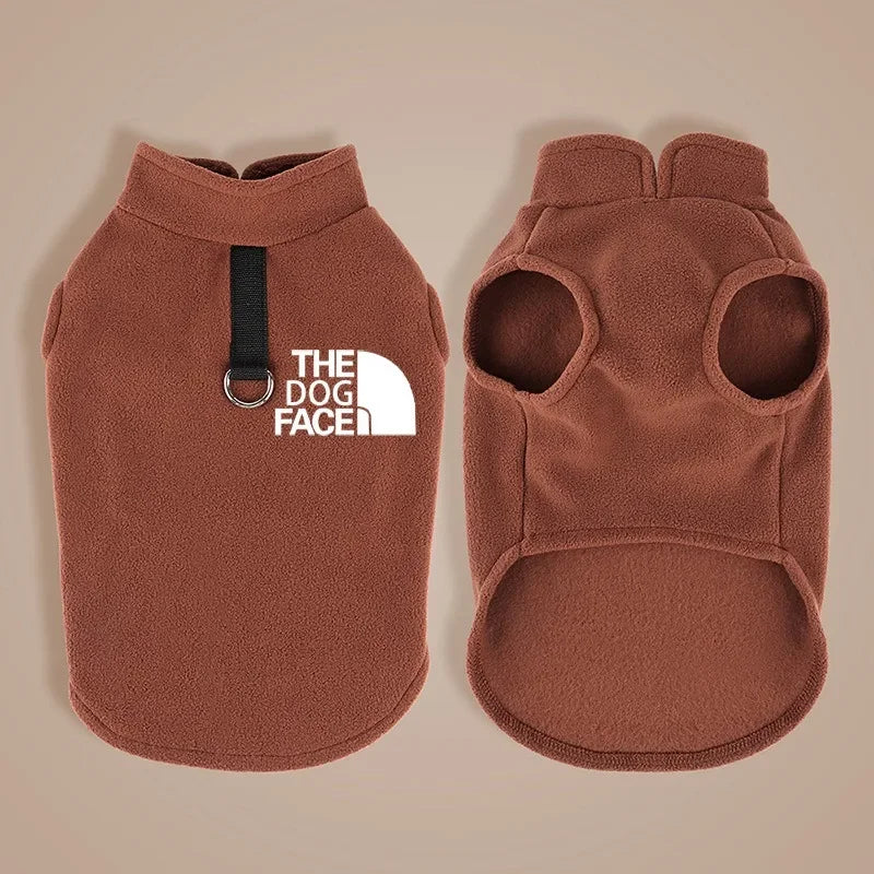 Pet Dog Clothes Autumn Winter Coat Fleece Warm Sweater Vest For Small
