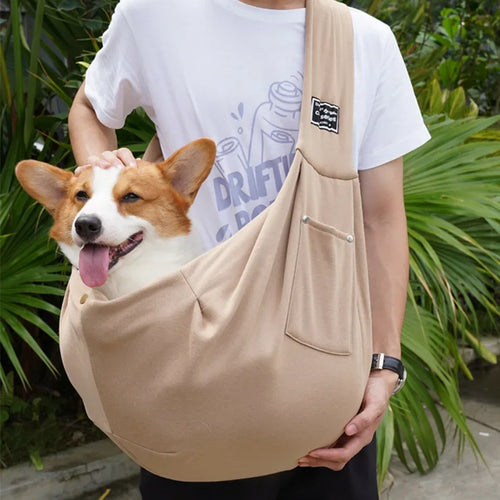 Comfortable Pet Crossbody Shoulder Bag Outdoor Travel Portable Cat
