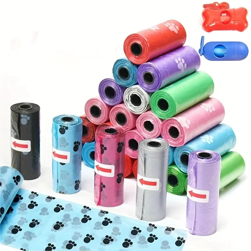 120 Rolls Dog Poop Bag Outdoor Cleaning Poop Bag Outdoor Clean Pets