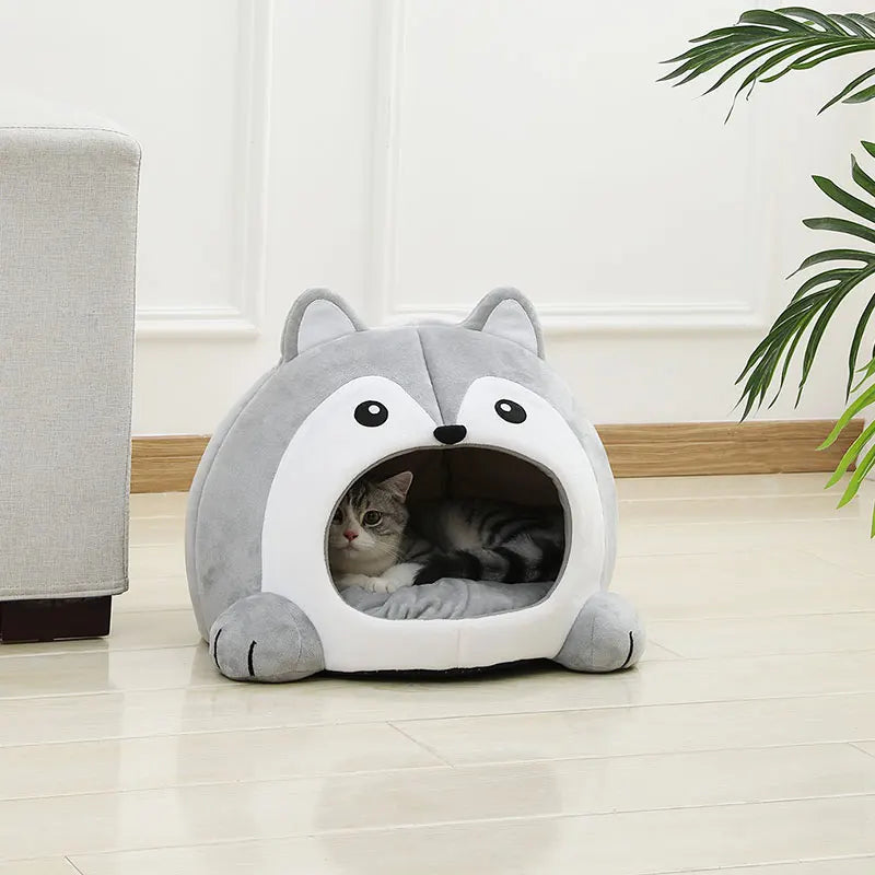 Very Soft Cat Bed Pet Basket Cat House Sofa Small Dog Lounger Cushion