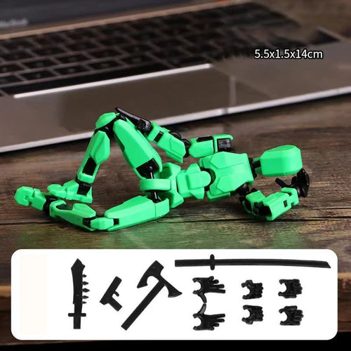UNGH Multi-Jointed Movable Robot 3D Printed Mannequin Toy 13 Action