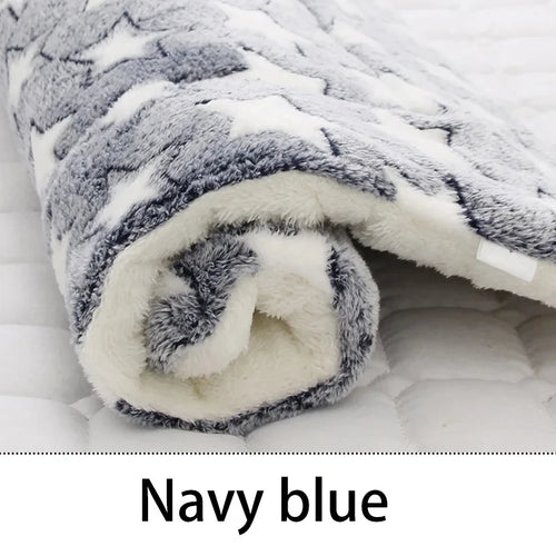 Flannel Pet Sleeping Mat Dog Bed Cat Litter Puppy Bed Dog Sofa Lovely