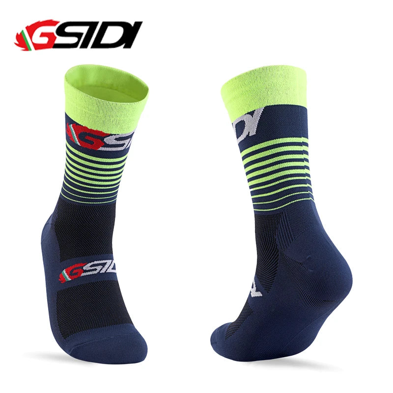 Gsidi New Cycling Socks High Quality Compression Men Bike Outdoor