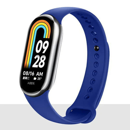 Silicone Strap For Xiaomi Mi band 8-8 NFC Sport Belt Replacement