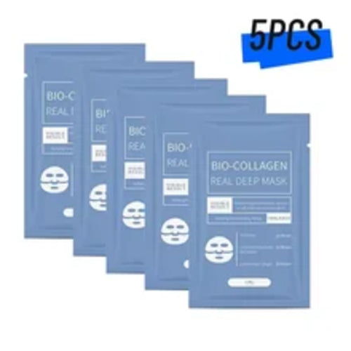1/3/5/10PCS Bio Collagen Face Mask Anti Wrinkle Fade Face Fine Line