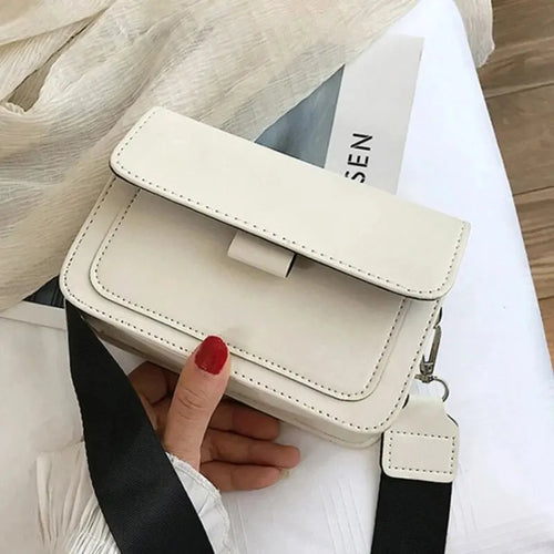 Classic Designer PU Leather Crossbody Bag for Women Travel Handle