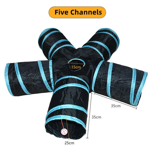 Cat Tunnel Pet Supplies Cat S T Pass Play Tunnel Foldable Cat Tunnel