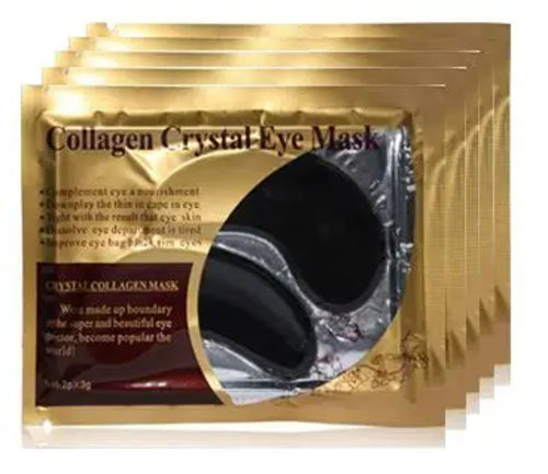 20Pcs=10Pairs Gold Collagen Crystal Eye Mask skincare Eye Patches