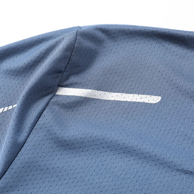 CHRLCK Men's Running Quick Drying T-shirts Breathable Hiking Fishing