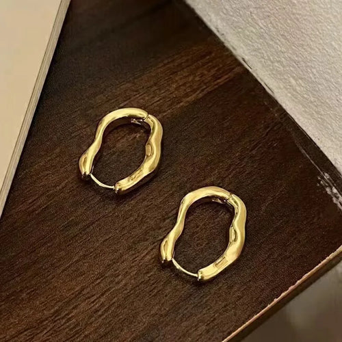 Irregular Geometric Earrings for Women's New Trendy and Personalized