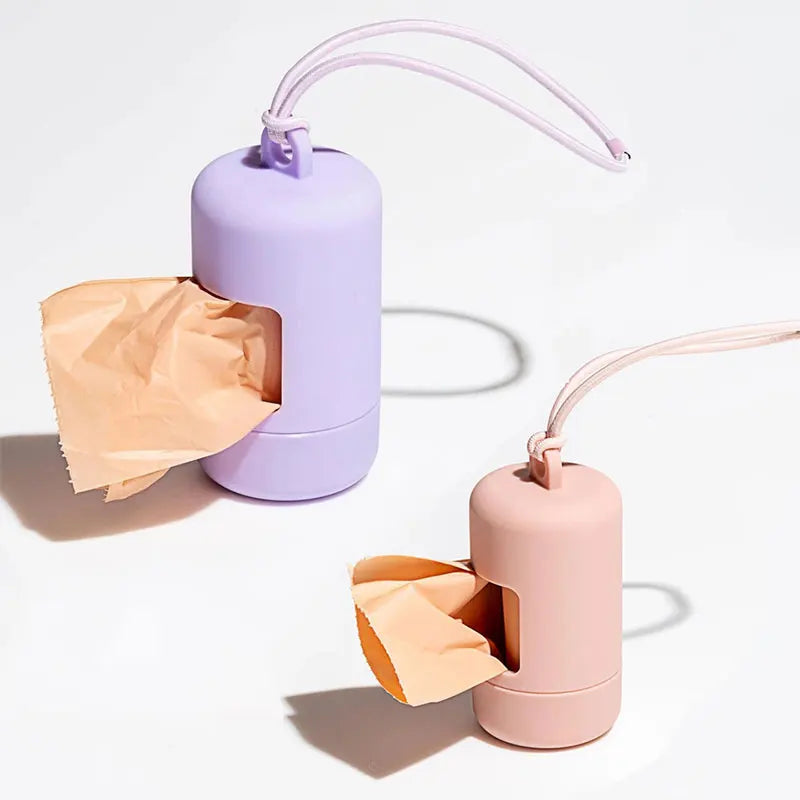 New Dog Poop Bags Dispenser Carrier Portable Pet Waste Bag Dispenser