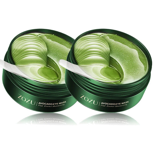 120pcs Avocado Golden Collagen Eye Mask Anti Dark Circles Removal Eye