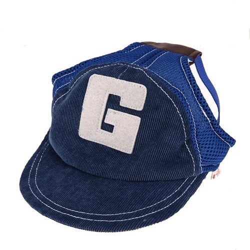 Sun Hats Pet Supplies Breathable Baseball Dog Caps Travel Pet Dogs