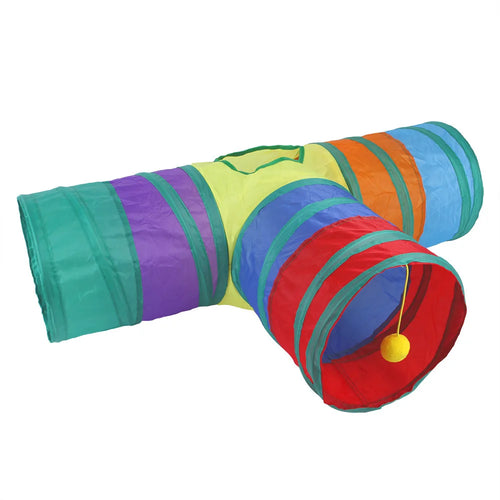 Cat Tunnel Pet Supplies Cat S T Pass Play Tunnel Foldable Cat Tunnel