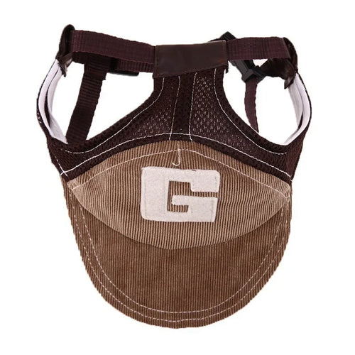 Sun Hats Pet Supplies Breathable Baseball Dog Caps Travel Pet Dogs