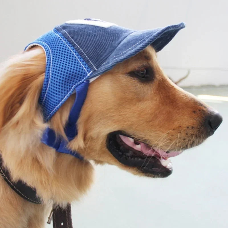 Sun Hats Pet Supplies Breathable Baseball Dog Caps Travel Pet Dogs