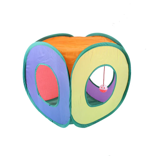 Cat Tunnel Pet Supplies Cat S T Pass Play Tunnel Foldable Cat Tunnel