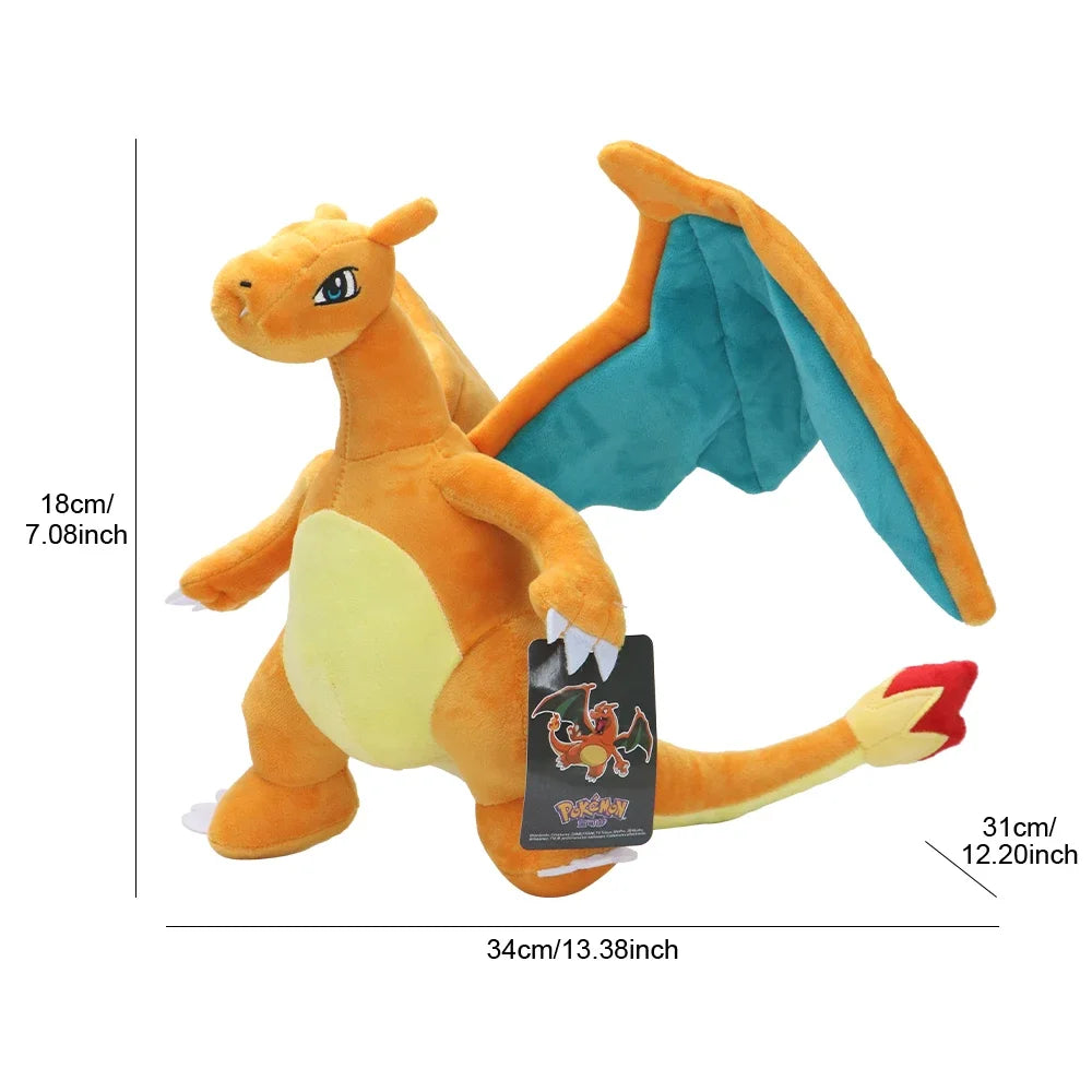Pikachu Charizard Doll Gengar Squirtle Pokemon Plush Stuff Toy Plush