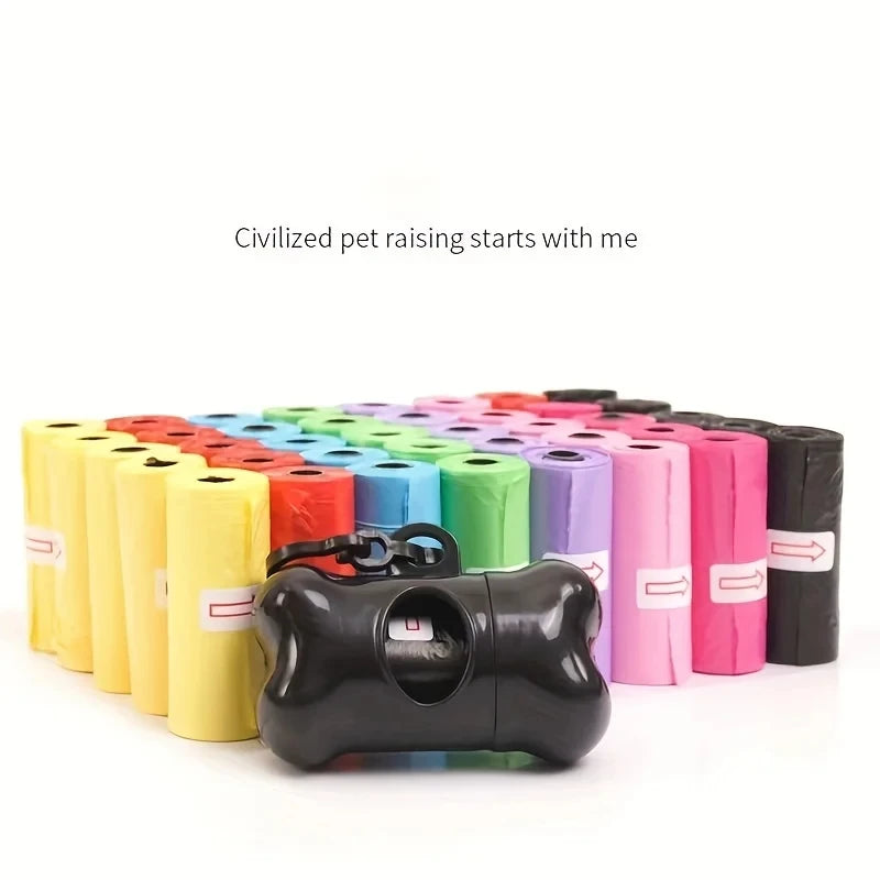 120 Rolls Dog Poop Bag Outdoor Cleaning Poop Bag Outdoor Clean Pets