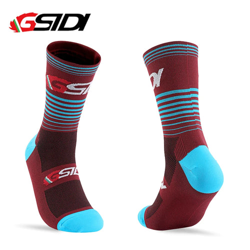 Gsidi New Cycling Socks High Quality Compression Men Bike Outdoor