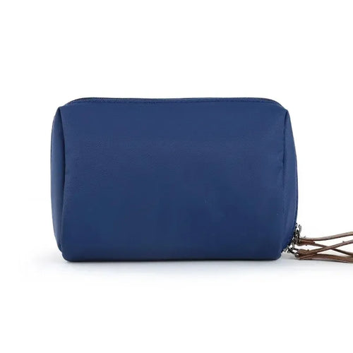 2024 New Women's Small Bag Toiletry Bag Portable Mini Solid Color