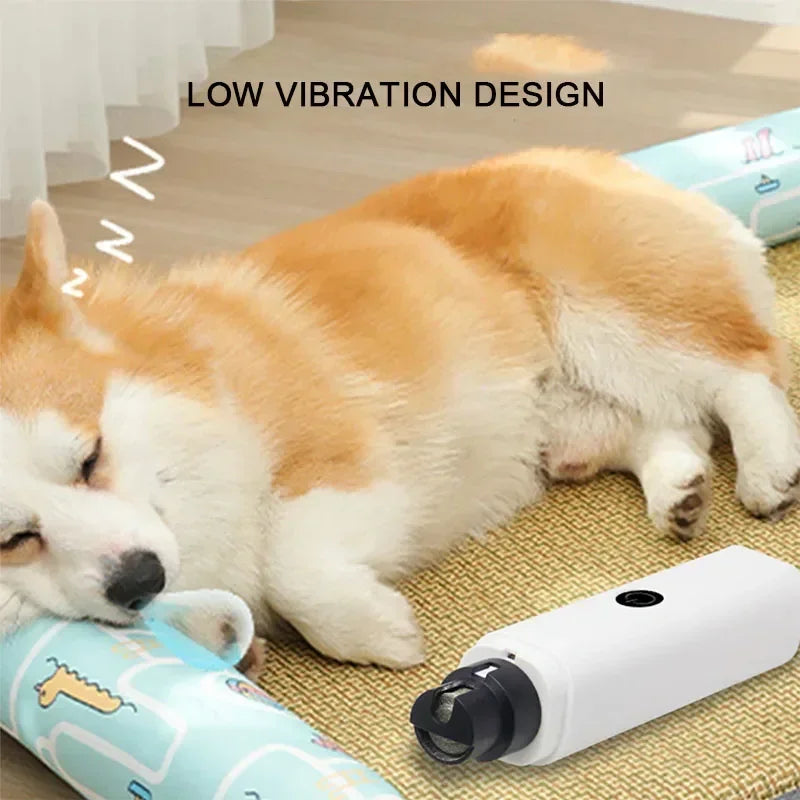 Electric Dog Nail Clippers for Dog Nail Grinders Rechargeable USB