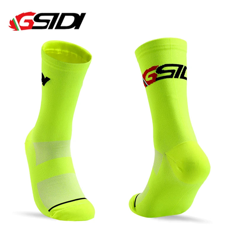 Gsidi New Cycling Socks High Quality Compression Men Bike Outdoor