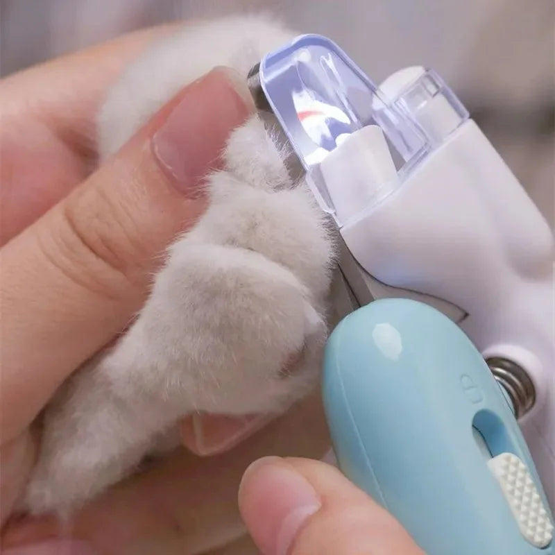 Pet Nail Clippers Dog Cat Nail Trimmer Labor-Saving Nail Clipper