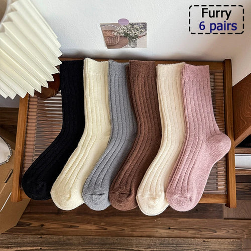 3/5/6 Pairs Cotton Outdoor Sports Socks, Sweat Absorbing and Odor