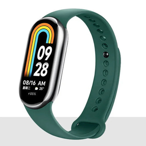Silicone Strap For Xiaomi Mi band 8-8 NFC Sport Belt Replacement