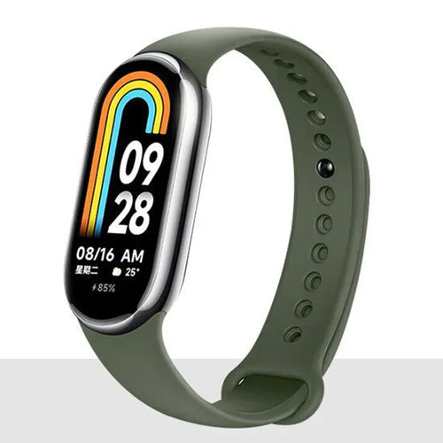 Silicone Strap For Xiaomi Mi band 8-8 NFC Sport Belt Replacement