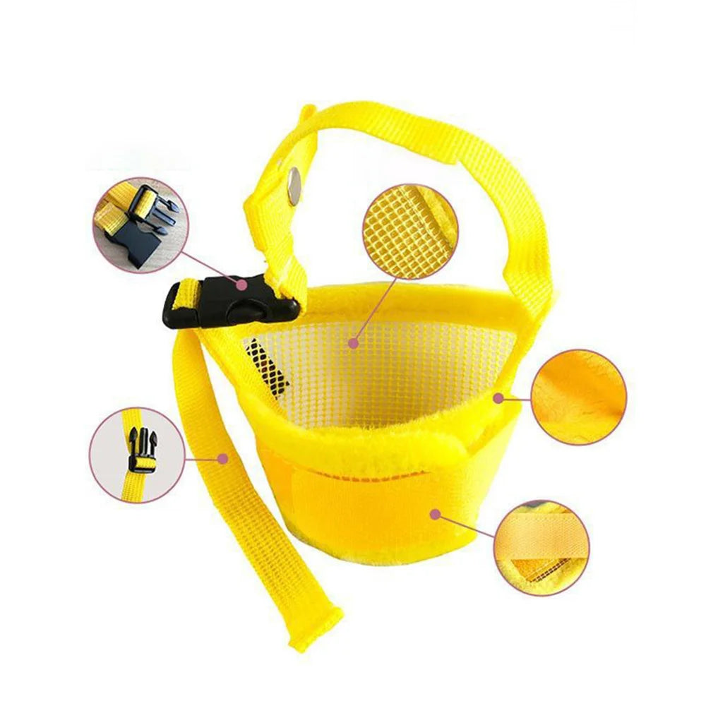 Anti Barking Dog Muzzle for Dogs Adjustable Mesh Breathable Pet Mouth