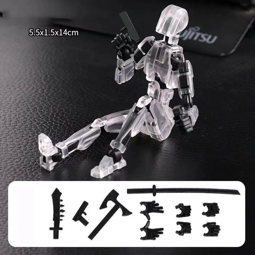 UNGH Multi-Jointed Movable Robot 3D Printed Mannequin Toy 13 Action