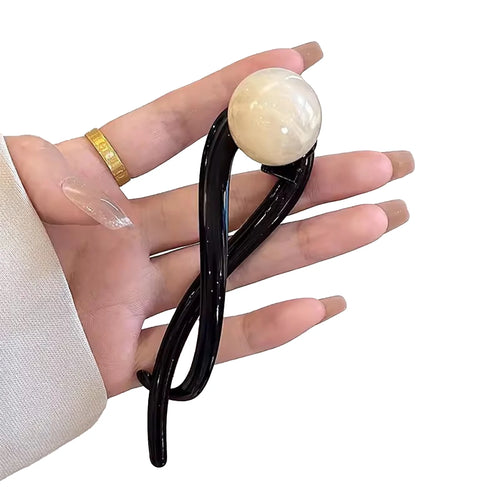 Summer Barrettes For Women Vintage Colorful Ball Shape Hairpin Daily