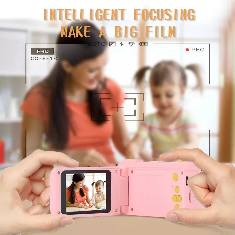 Kids Video Camcorder 1080P 20 MP High Resolution Portable Mini Digital