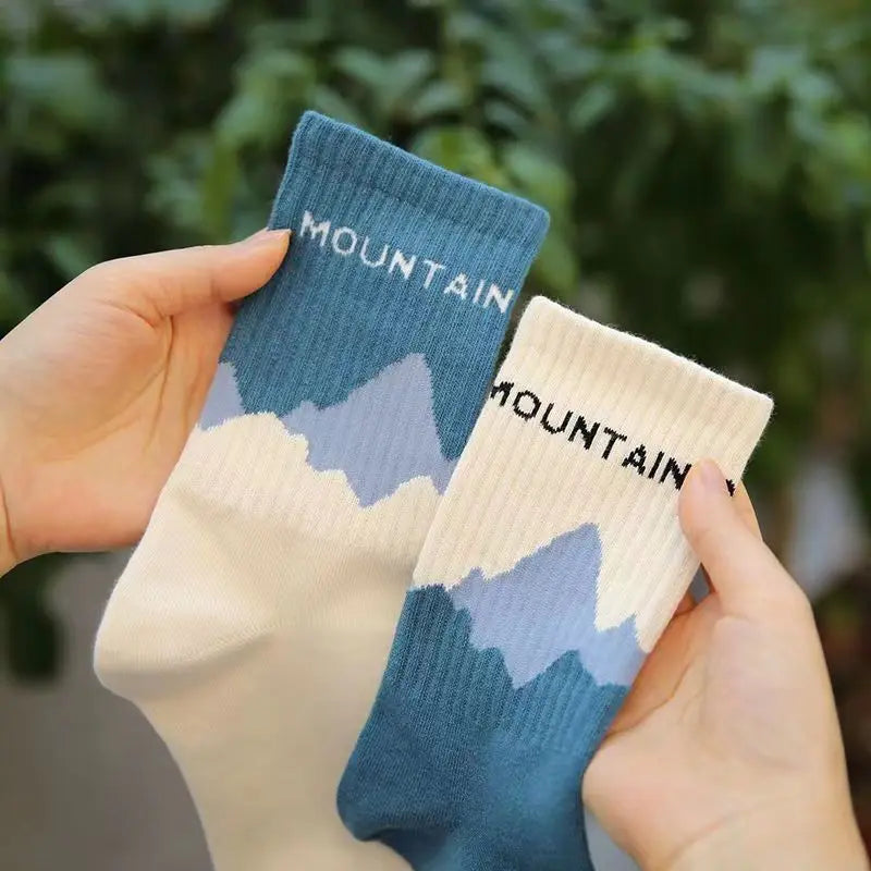 4 Pairs Of Fashionable And Soft AB Socks, Comfortable And Breathable