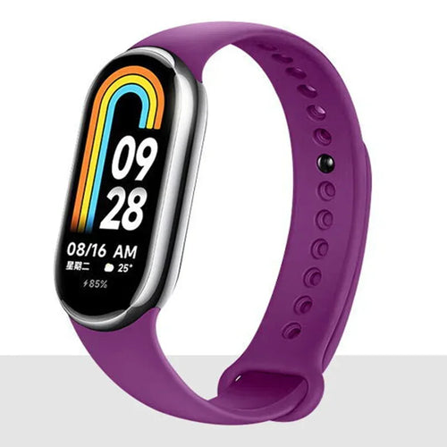Silicone Strap For Xiaomi Mi band 8-8 NFC Sport Belt Replacement