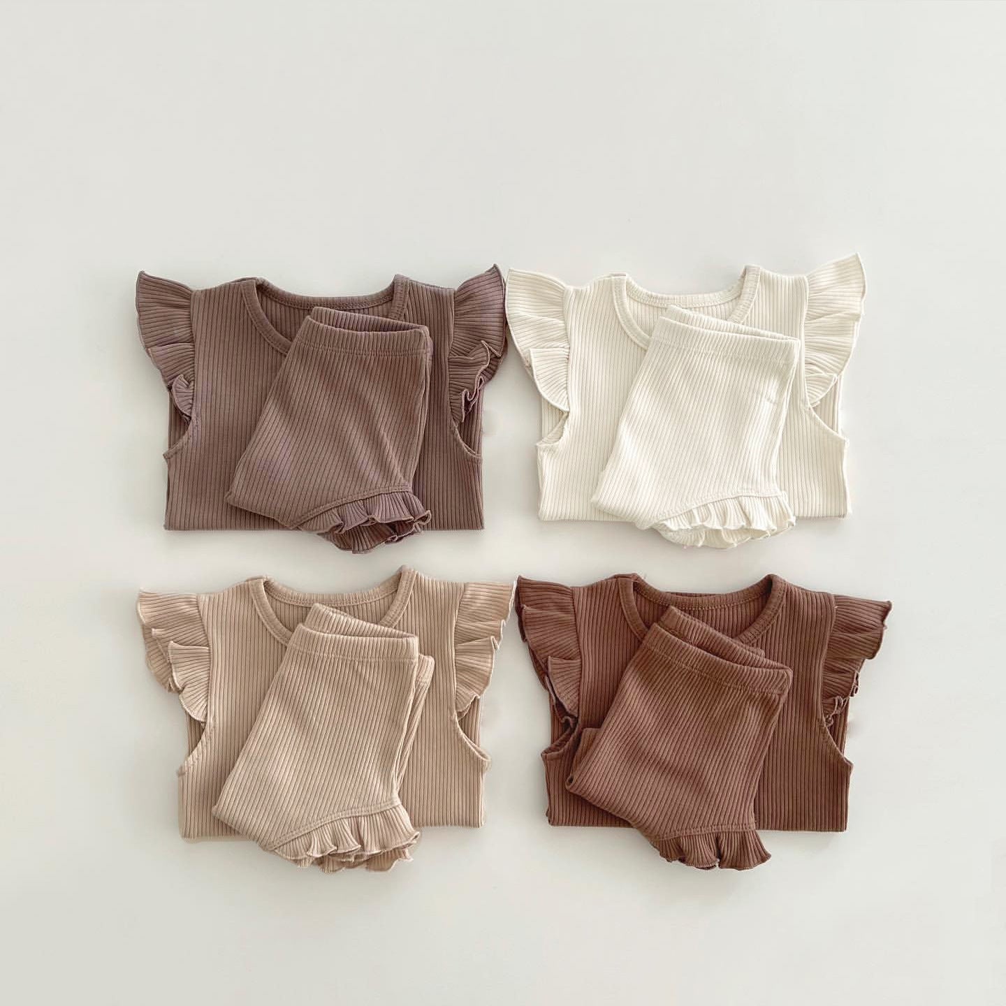 Baby Solid Color Hot Selling Comfy Sets