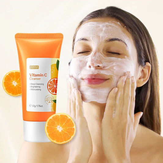 Vitamin C Facial Cleanser Skin Deep Cleansing Moisturizing Blackhead